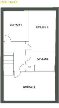 The Beech First Floor Plan