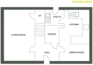 The Spruce Ground Floor Plan